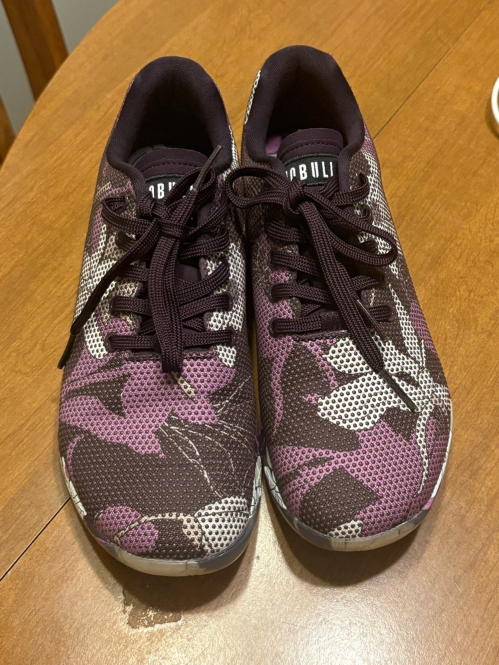 NOBULL Purple Camo Knit Women's Sneakers